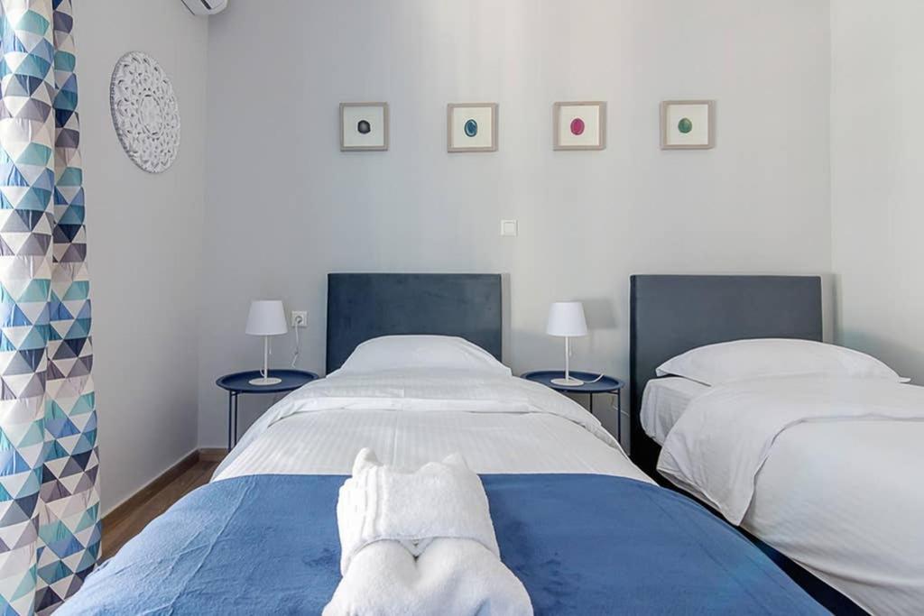 Bright Apartment For 6 Ppl In Atene Esterno foto